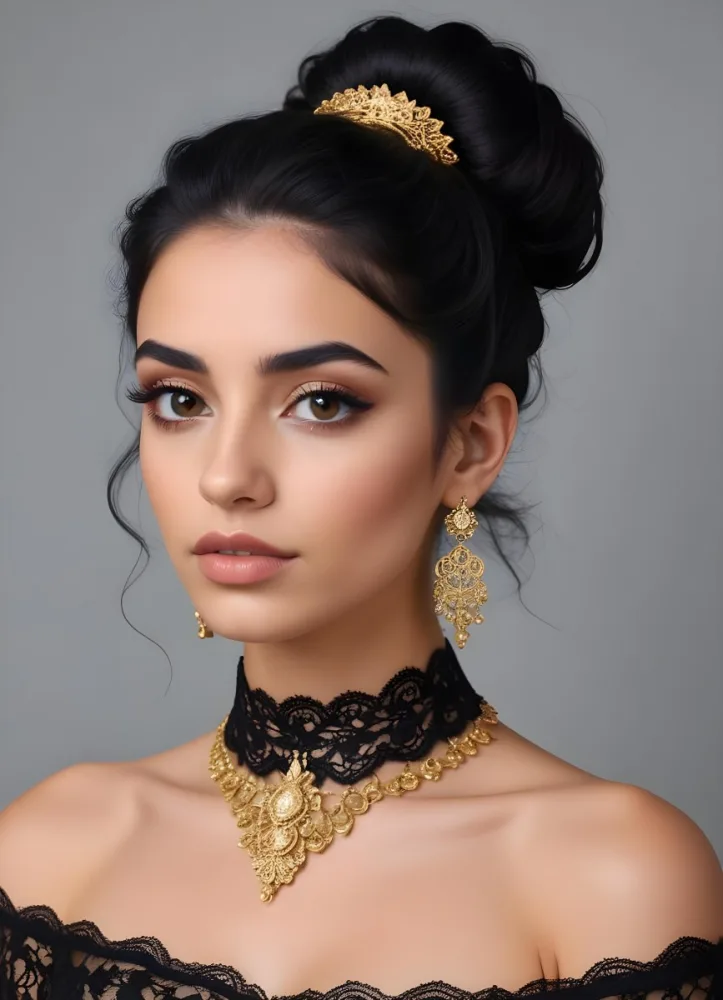 A Young Middle Eastern Woman