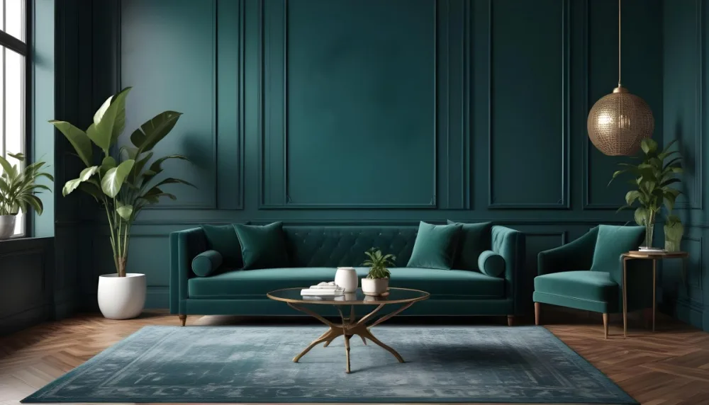 Digital Painting A Modern Living Room